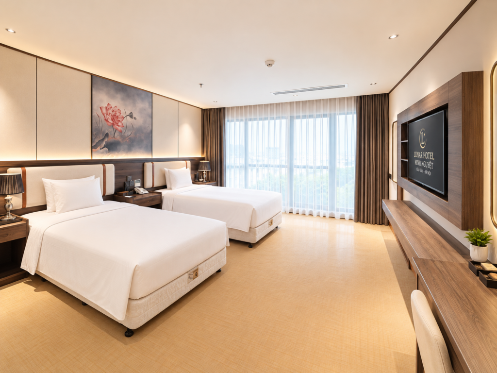 Phòng Senior sang trọng tại Lunar Hotel (1)